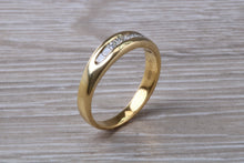 Load image into Gallery viewer, Traditional Princess cut Diamond set 18ct Gold Eternity Ring