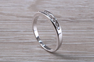 Quarter carat Diamond set Eternity Ring