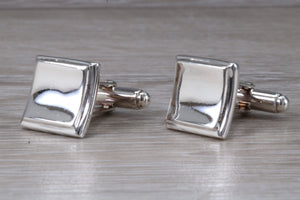 Gentlemen's Silver Cuff Links