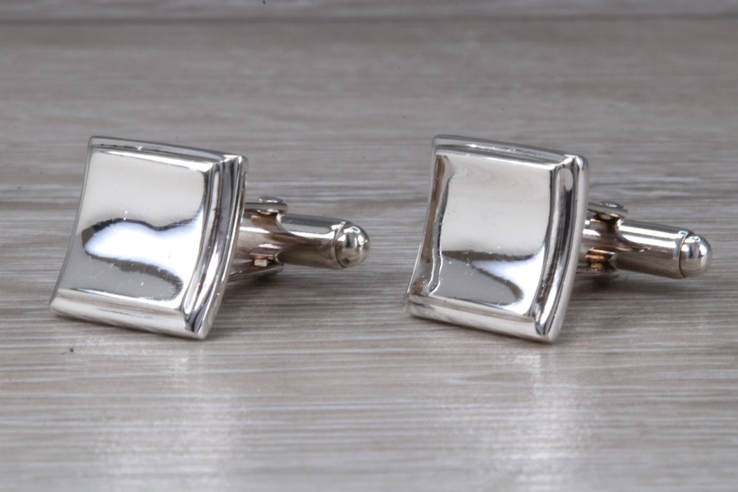 Gentlemen's Silver Cuff Links