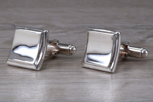 Gentlemen's Silver Cuff Links
