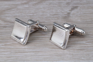 Gentlemen's Silver Cuff Links