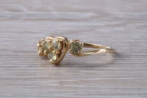 Brazilian Chrysoberyl set Yellow Gold Ring