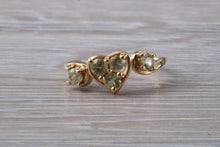 Load image into Gallery viewer, Brazilian Chrysoberyl set Yellow Gold Ring
