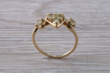 Load image into Gallery viewer, Brazilian Chrysoberyl set Yellow Gold Ring