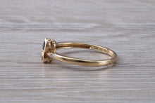 Load image into Gallery viewer, Multi gemstone set ring, 9ct yellow gold and set with bluse sapphire, green sapphire and yellow sapphireand diamonds