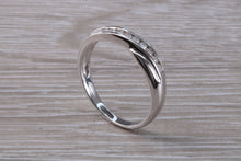 Load image into Gallery viewer, Diamond set Crossover Ring