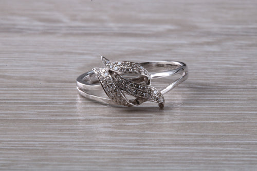Diamond set 18ct White Gold Ring