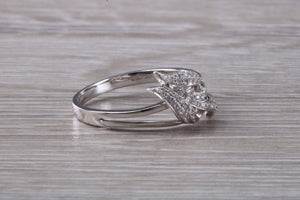 Diamond set 18ct White Gold Ring