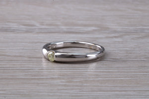 Natural Diamond set 18ct White Gold Band