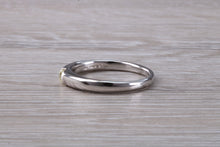 Load image into Gallery viewer, Natural Diamond set 18ct White Gold Band