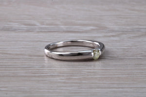 Natural Diamond set 18ct White Gold Band