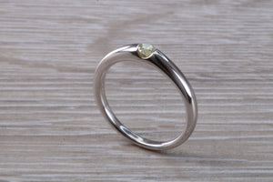Natural Diamond set 18ct White Gold Band
