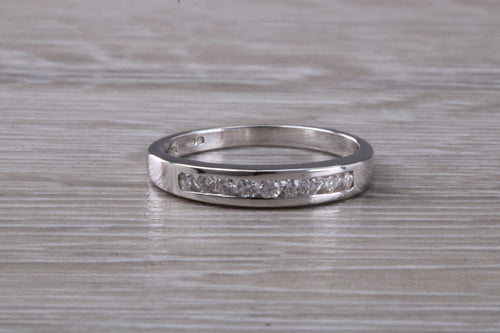 Quarter carat Diamond set Eternity Ring