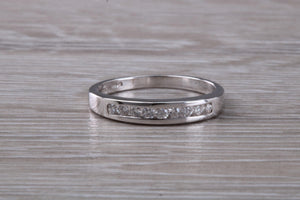 Quarter carat Diamond set Eternity Ring