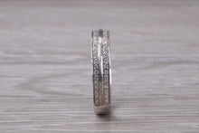 Load image into Gallery viewer, Double row Diamond set Band