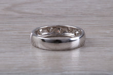 Load image into Gallery viewer, Brushed Finish Diamond set Wedding Band