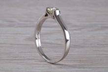 Load image into Gallery viewer, Round cut Diamond set 18ct White Gold Solitaire