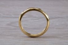 Load image into Gallery viewer, Trilogy Diamond Set 18ct Yellow Gold Band