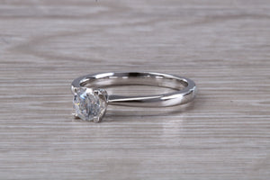 Classic Round Brilliant cut Diamond Solitaire