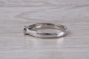 Minimalist and Petite Diamond Solitaire
