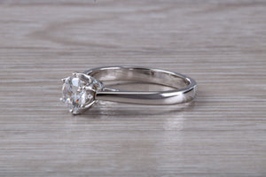 D Internally Flawless Half carat Diamond set Tulip Flower solitaire