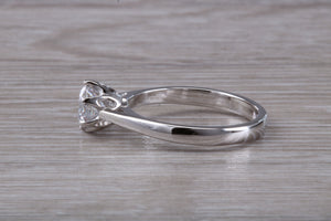 D Internally Flawless Half carat Diamond set Tulip Flower solitaire