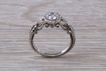 Load image into Gallery viewer, Very Dressy and Moissanite Diamond Ring
