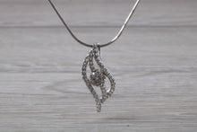Load image into Gallery viewer, Dressy Diamond set 18ct White Gold Necklace