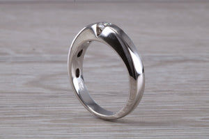 Chunky Diamond set 18ct White Gold Ring