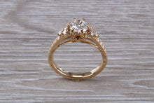 Load image into Gallery viewer, Art Deco Diamond Engagement ring, 1.00 carat Natural Certified Diamond