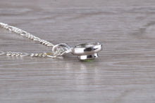 Load image into Gallery viewer, Natural Green Topaz set Silver Necklace