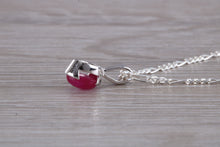 Load image into Gallery viewer, Oval Cabochon cut Ruby Necklace