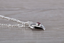 Load image into Gallery viewer, Love Heart Ruby set Necklace
