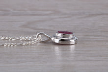 Load image into Gallery viewer, Oval cut Ruby set Necklace