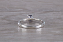 Load image into Gallery viewer, Natural Iolite Gemstone set Silver Ring