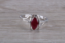 Load image into Gallery viewer, Marquise cut Ruby Ring