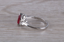 Load image into Gallery viewer, Marquise cut Ruby Ring