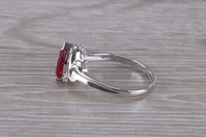 Marquise cut Ruby Ring