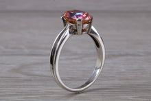 Load image into Gallery viewer, Oval cut Azotic Topaz set White Gold Ring