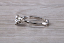 Load image into Gallery viewer, One carat Moissanite Diamond set in a Six Claw Solitaire