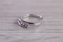 Load image into Gallery viewer, Pink Topaz set White Gold Ring