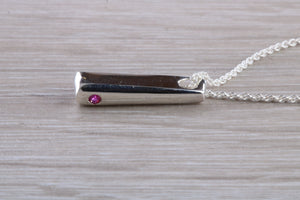 Ruby set Silver Necklace