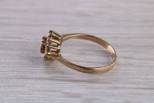 Load image into Gallery viewer, Pink Topaz and Diamond set Yellow Gold Ring
