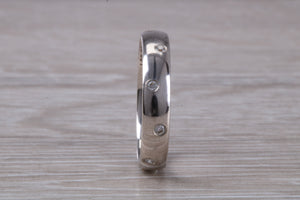 Chunky Circle set Quarter carat Diamond Band