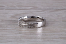 Load image into Gallery viewer, Double row Diamond set Band