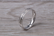 Load image into Gallery viewer, Double row Diamond set Band