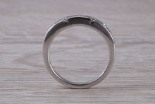 Load image into Gallery viewer, Round cut Diamond set 18ct White Gold Ring