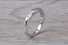 Load image into Gallery viewer, Round cut Diamond set 18ct White Gold Ring