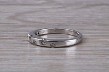 Load image into Gallery viewer, Round cut Diamond set 18ct White Gold Ring